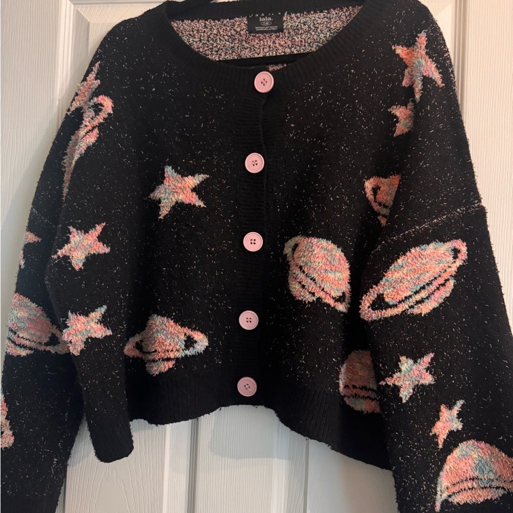 Dressed in LALA Need Some Space Cardigan - Picture 4 of 4